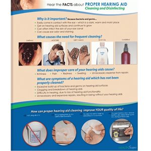 HealthScapes Brochure-Hearing Aid Maintenance (20 / pk)