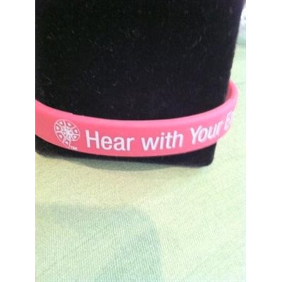 AuDBling Hearing Loss Awareness Band