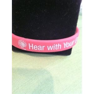 AuDBling Hearing Loss Awareness Band