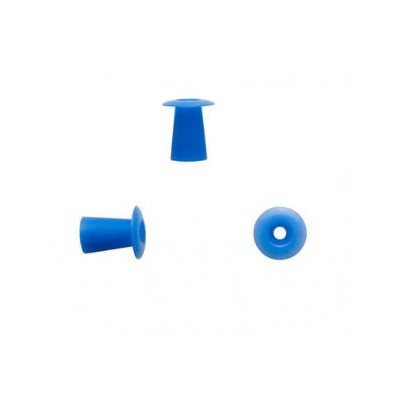 Sanibel ADI Series Single Use Umbrella-Shaped Eartips - Blue, 10mm (100 / bag)