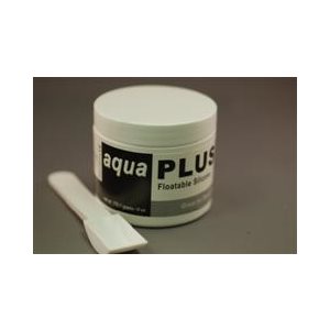 Aqua Plus Instant Swim Plug Material Base, white (two 2 oz jars)