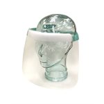 Face Shield - Clear, Adjustable Elastic Strap, Reusable (each)