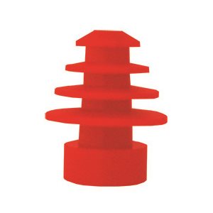 Grason Multi-Size Single Use Eartips - 6.75mm-12.5mm, Red (100 / pk)