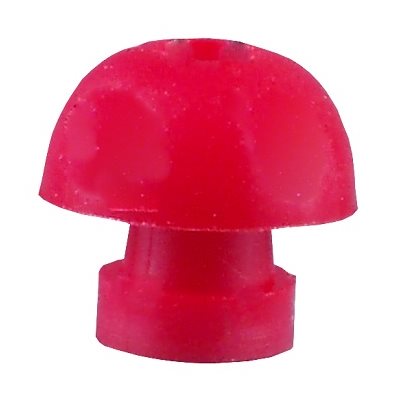 Grason MO Series Single Use Eartips - 14mm, Red (100 / pk)