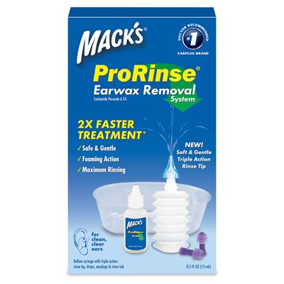 Mack's Pro Rinse Earwax Removal Kit