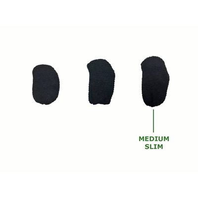 Hearing Aid Sweat Bands - Medium SLIM Black