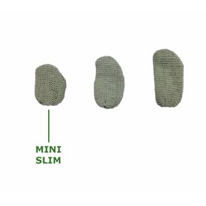 Hearing Aid Sweat Bands - Mini SLIM Gray