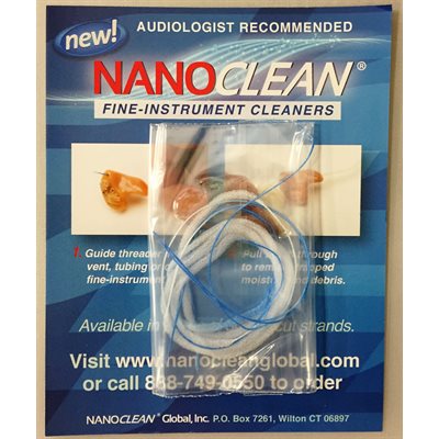 NanoClean Hearing Instrument Cleaners Sample Pack (5 / pack)