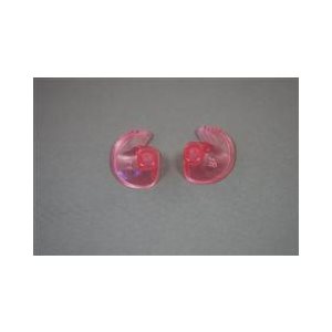 Doc's ProPlug Non-Vented - Large, Pink (1 pair)