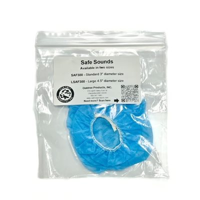 Safe Sound Disposable Headphone Covers Sample Pack - Standard & Large