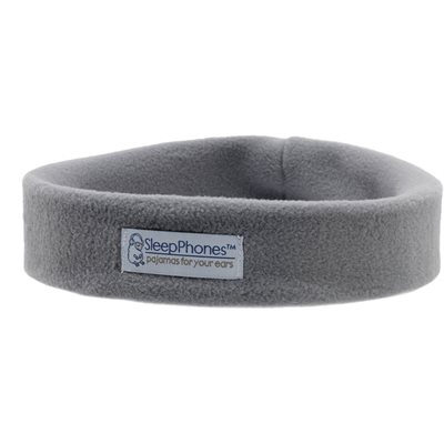 Acoustic Sheep SleepPhones Wireless Fleece - Medium, Gray