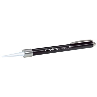 Luxamed Ear Light with Clear Acrylic Probe Tip - Black Color