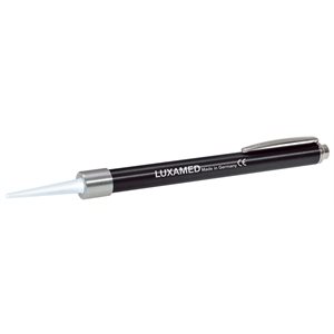 Luxamed Ear Light with Scaled Acrylic Probe Tip - Black Color