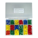 Grason GS Series Eartip Kit in Plastic Box - 375 / kit (25 of each size eartip)