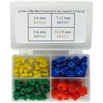 Grason MO Series Flanged Eartip Kit in Plastic Box - 70 / kit (flanged eartips only)