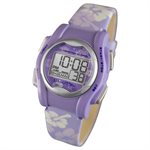 VibraLITE Mini - Purple / White Floral, Leather Strap