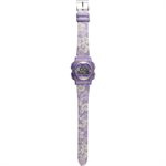 VibraLITE Mini - Purple / White Floral, Leather Strap