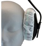 Disposable Headphone Covers - White, Extra Large, 5.5" (100 / bag)