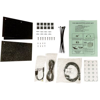 Wireless XM-5000 VRA Installation Kit (corner mounting brackets, hardware, cables)